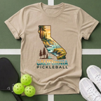 State- California Pickleball T-Shirt