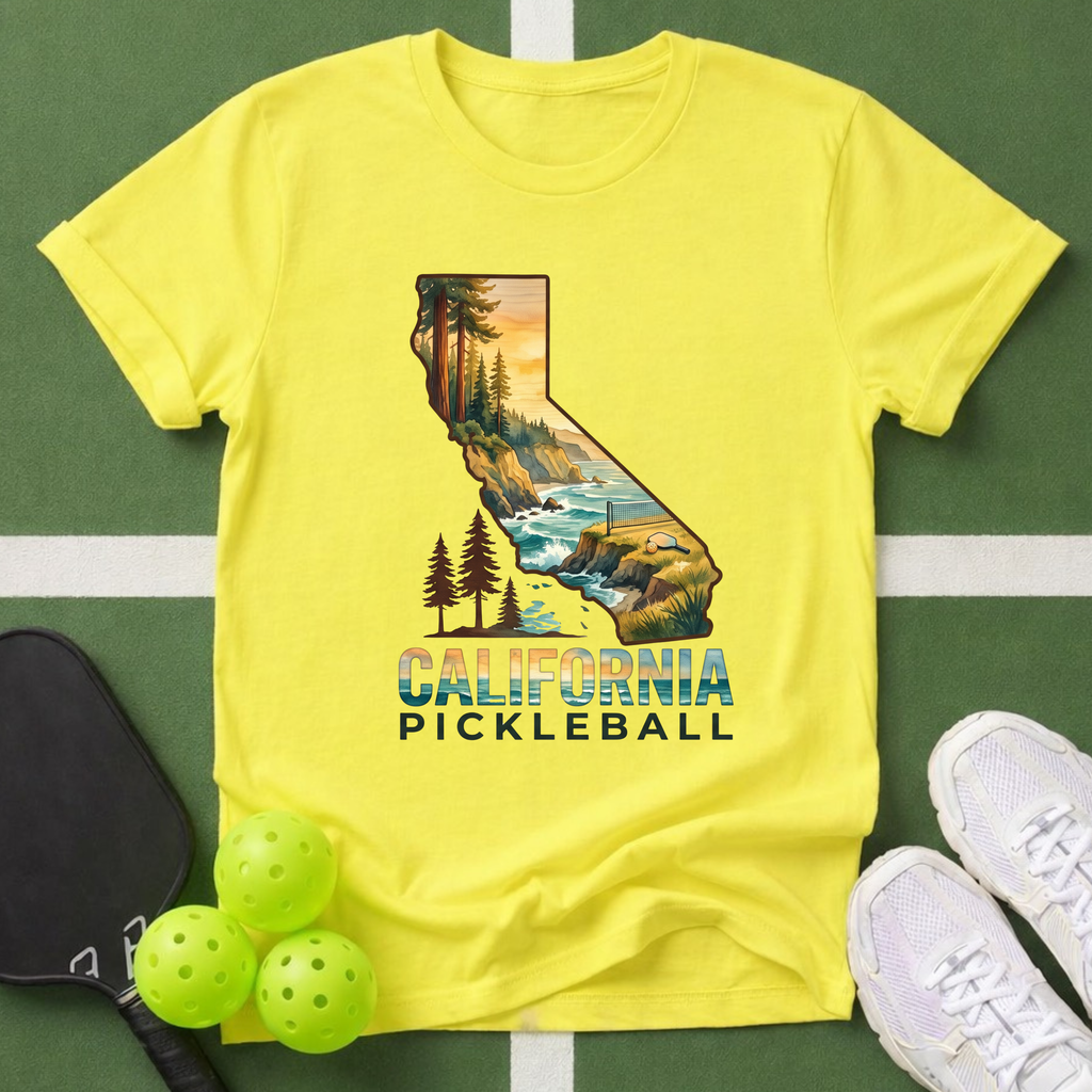 State- California Pickleball T-Shirt