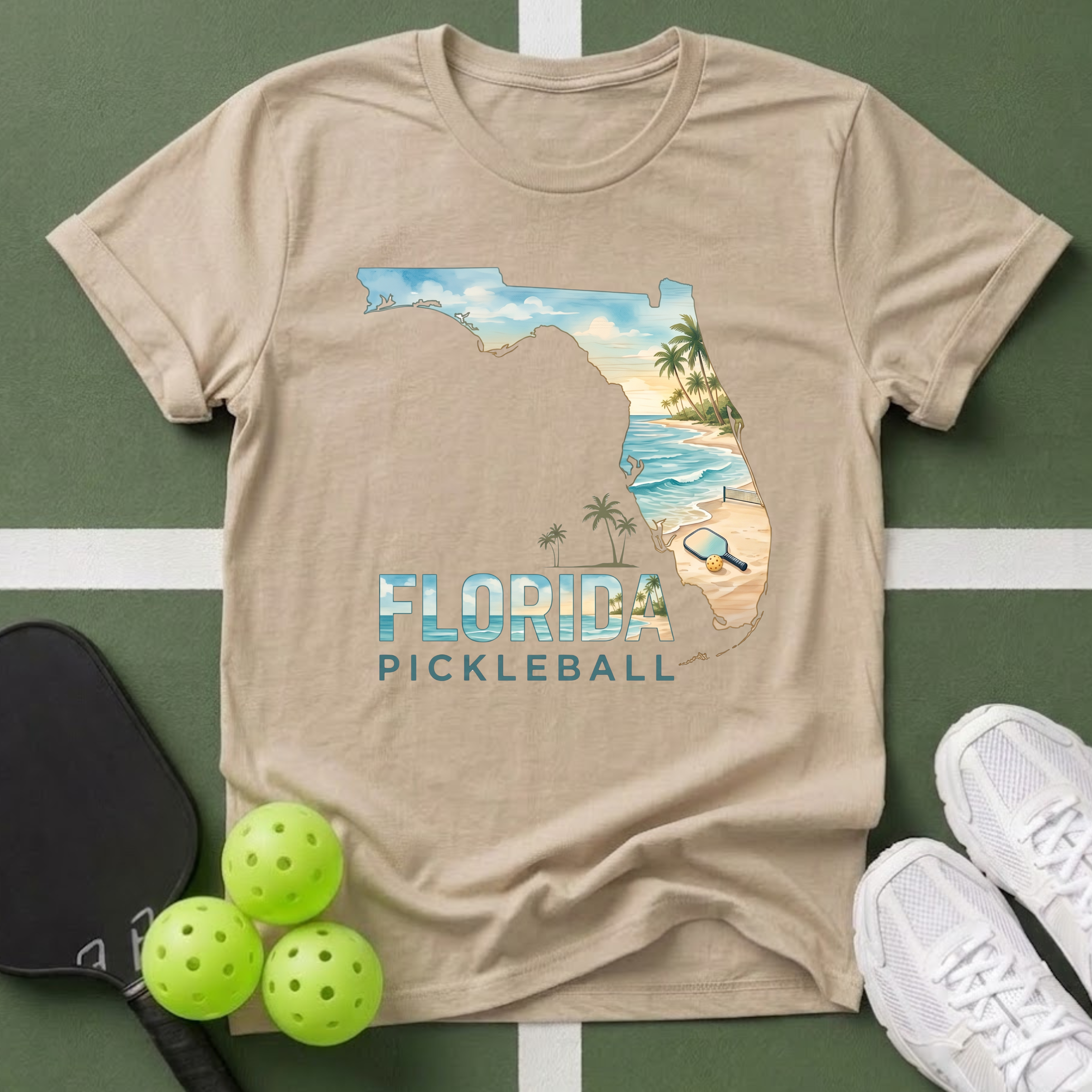 State- Florida Pickleball T-Shirt