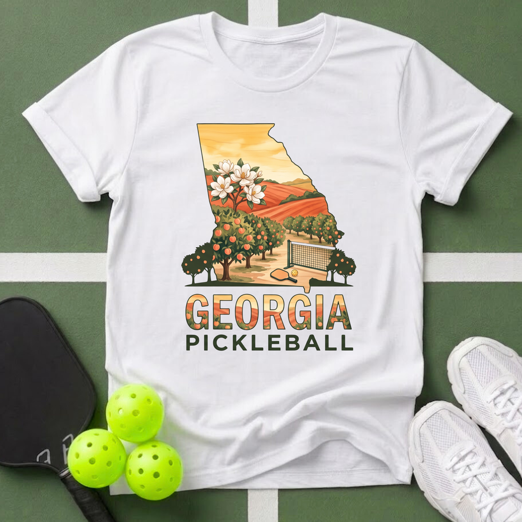 State- Georgia Pickleball T-Shirt