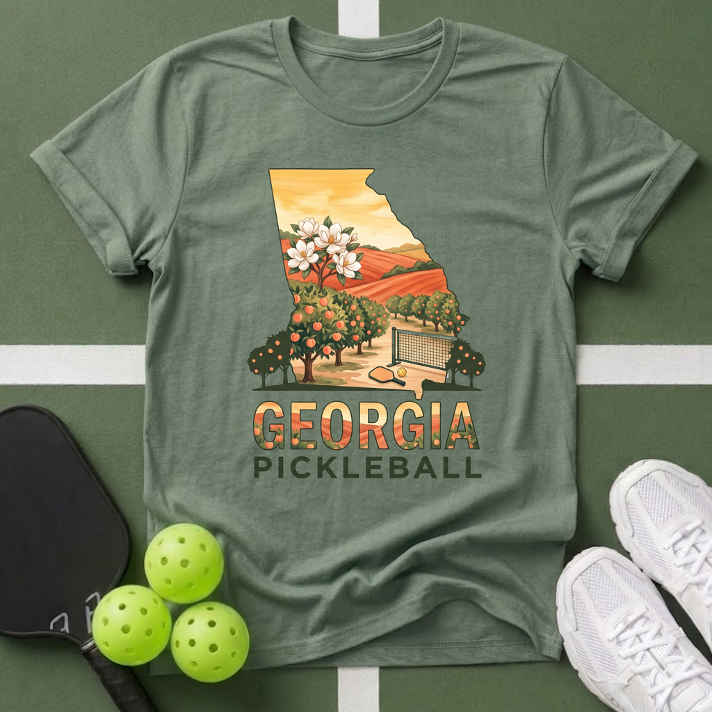State- Georgia Pickleball T-Shirt