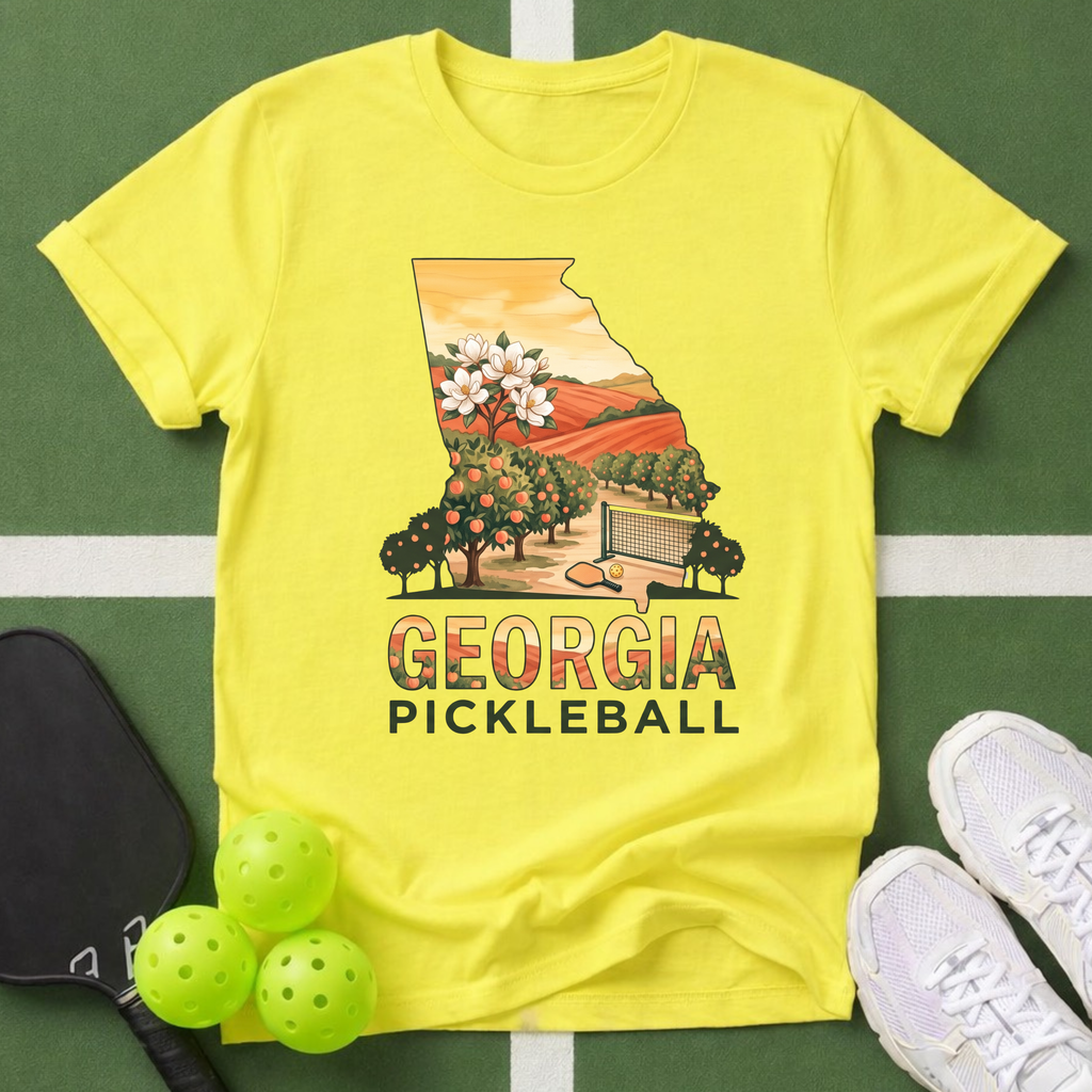 State- Georgia Pickleball T-Shirt