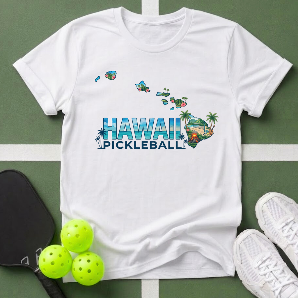State- Hawaii Pickleball T-Shirt