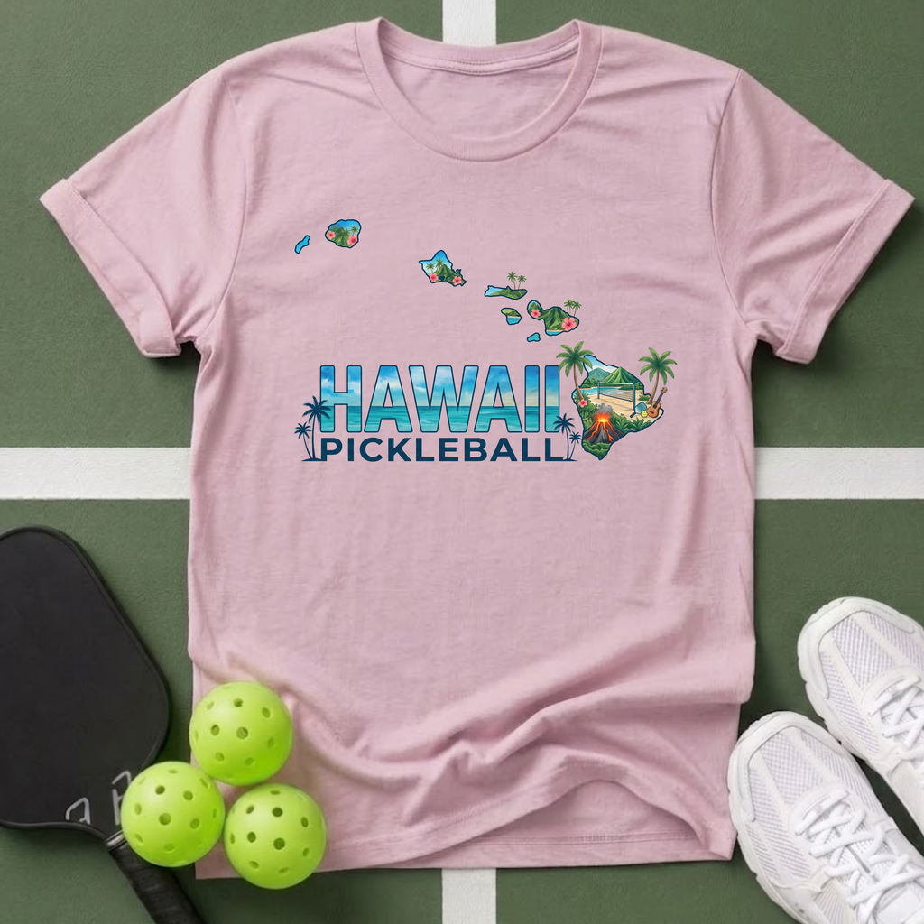 State- Hawaii Pickleball T-Shirt