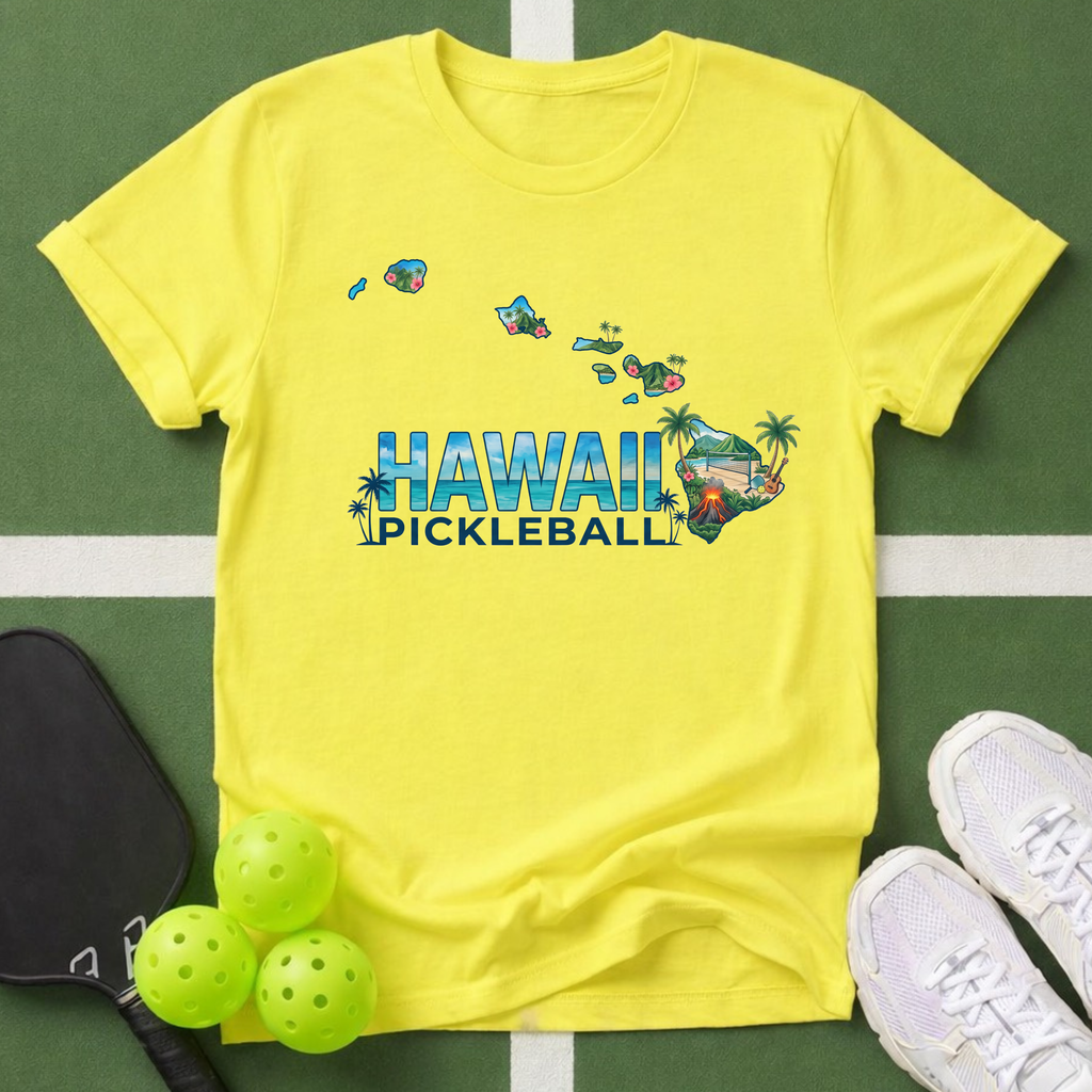 State- Hawaii Pickleball T-Shirt