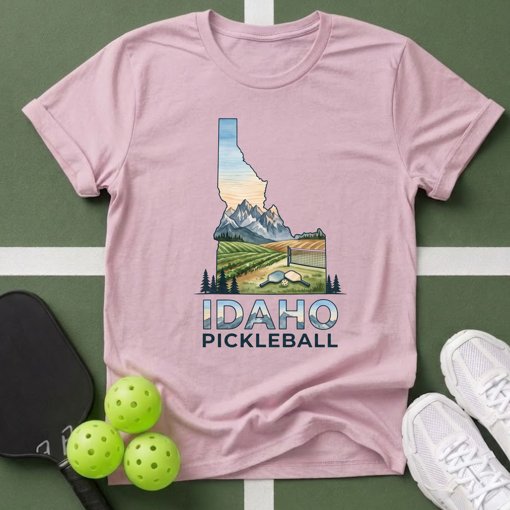 State- Idaho Pickleball T‑Shirt