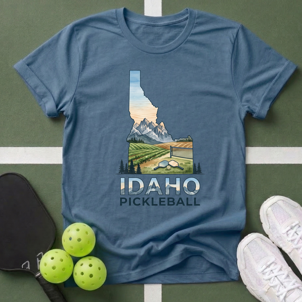 State- Idaho Pickleball T‑Shirt