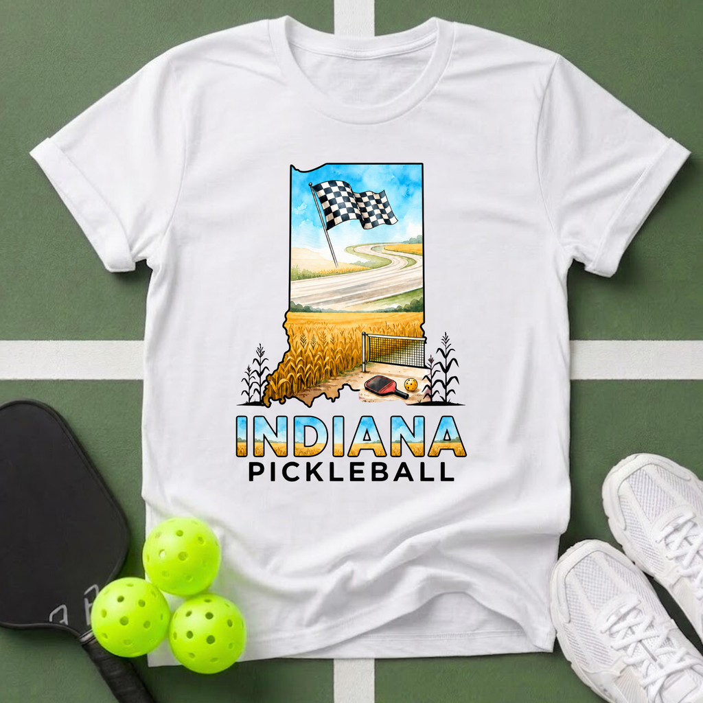 State- Indiana Pickleball T-Shirt
