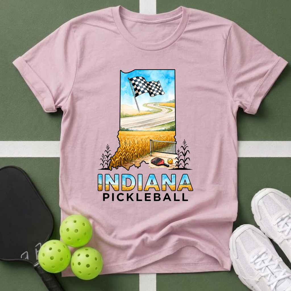 State- Indiana Pickleball T-Shirt
