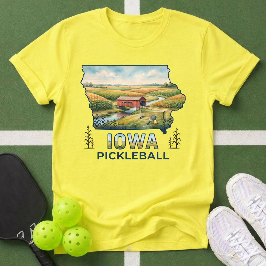 State- Iowa Pickleball T‑Shirt