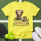State- Louisiana Pickleball T-Shirt