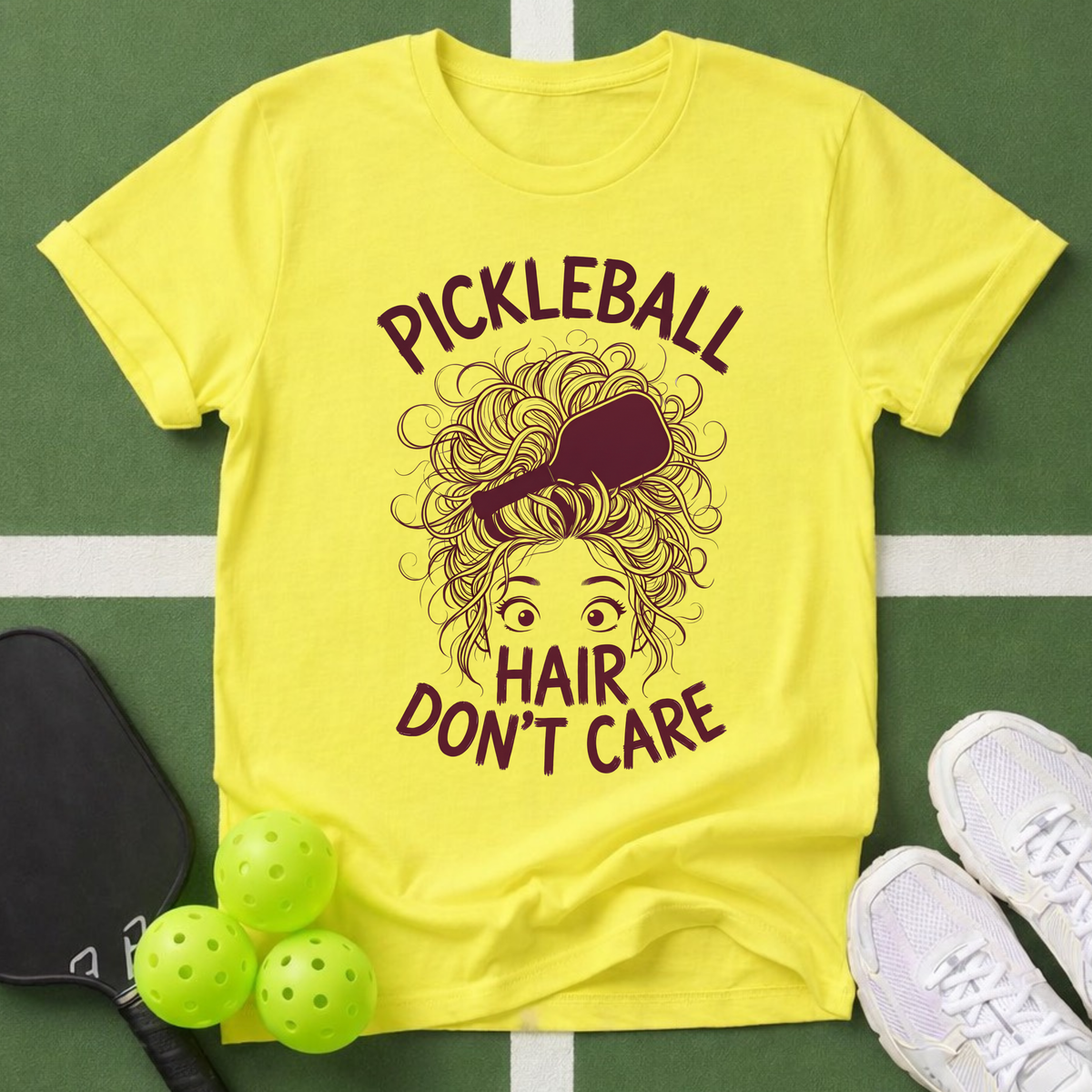 Pickleball Hair T-Shirt