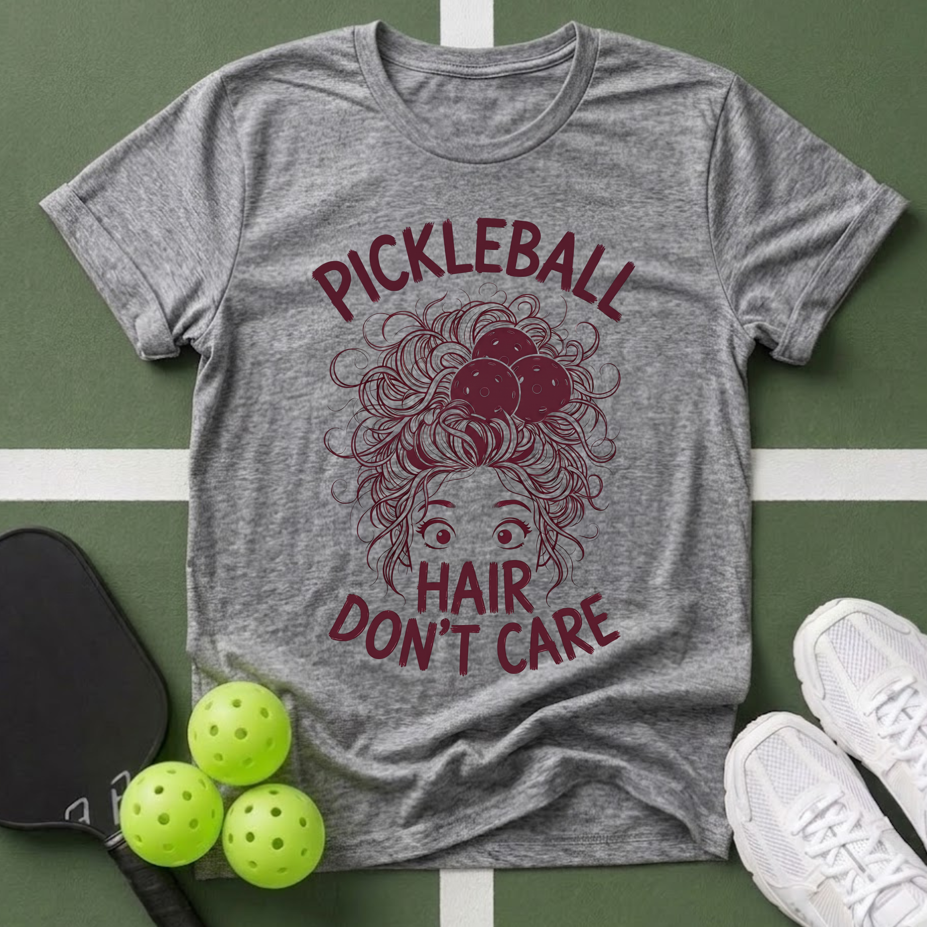 Pickleball Hair 2 T-Shirt