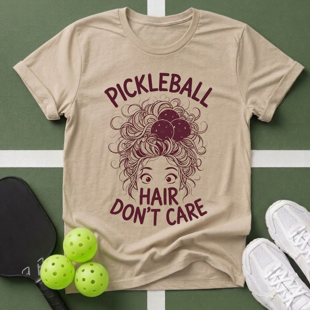 Pickleball Hair 2 T-Shirt