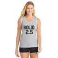 Performance Women's V-Neck Sleeveless "Solid 2.5"