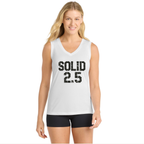 Performance Women's V-Neck Sleeveless "Solid 2.5"