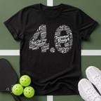 DUPR- 4.0 Word Art T-Shirt