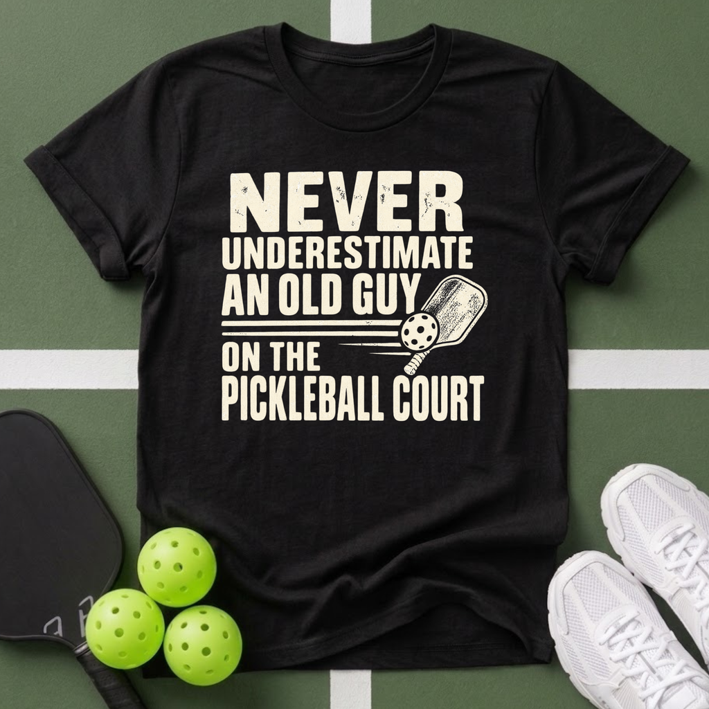 Never Underestimate Old Guy T-Shirt