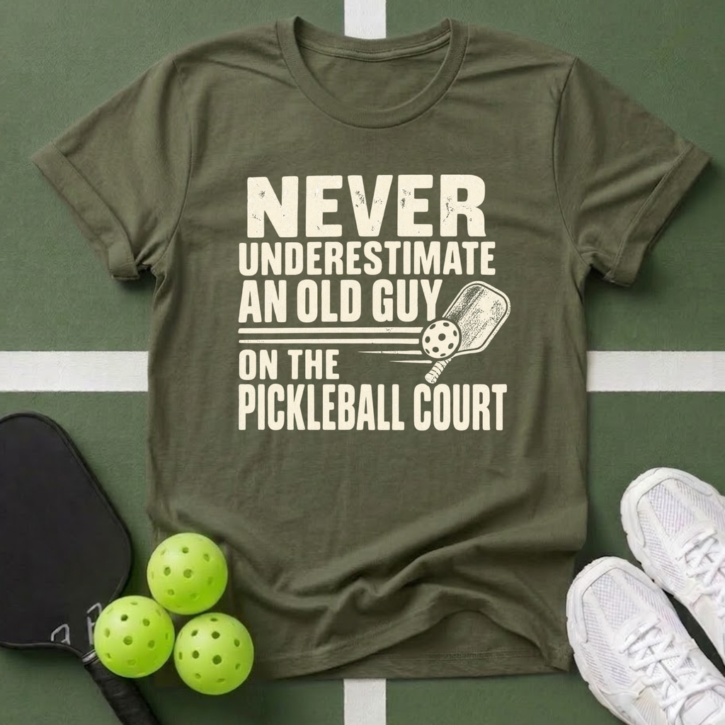 Never Underestimate Old Guy T-Shirt