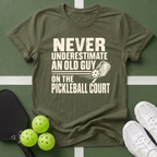 Never Underestimate Old Guy T-Shirt