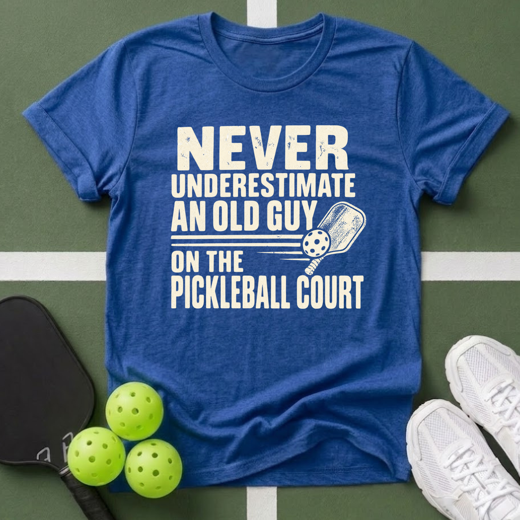 Never Underestimate Old Guy T-Shirt