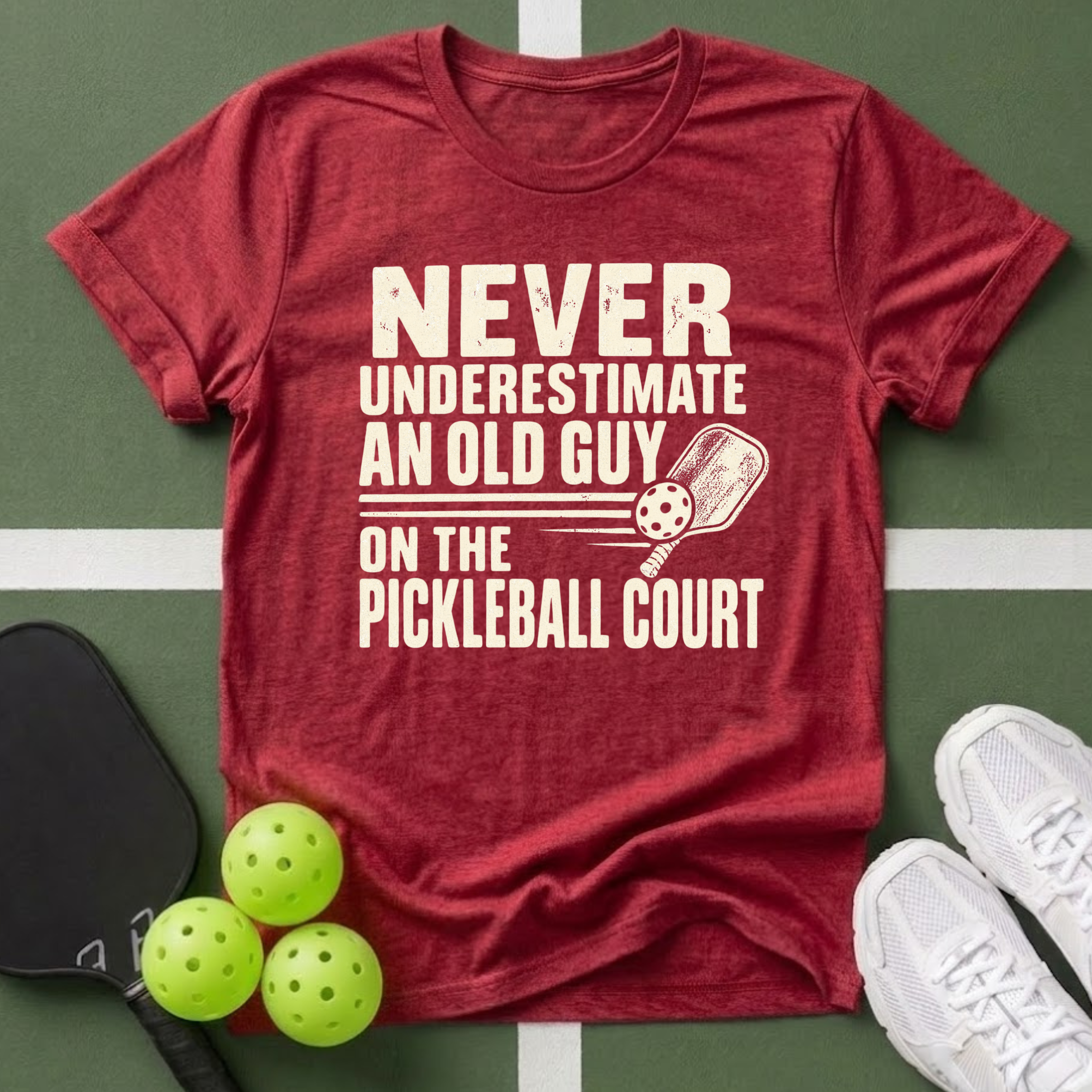Never Underestimate Old Guy T-Shirt