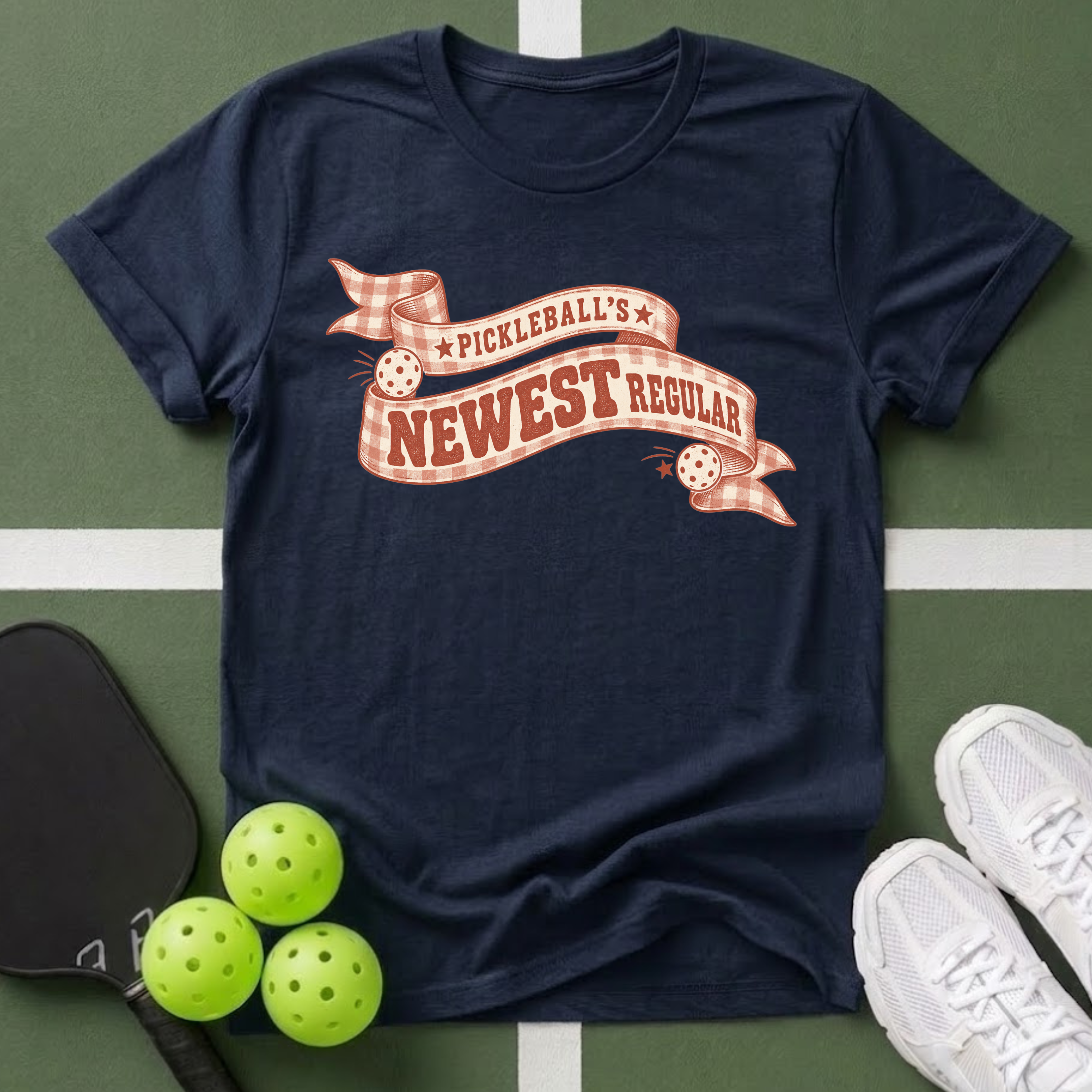 Pickleball 'Newest Regular' T-Shirt