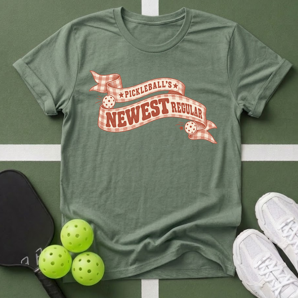 Pickleball 'Newest Regular' T-Shirt
