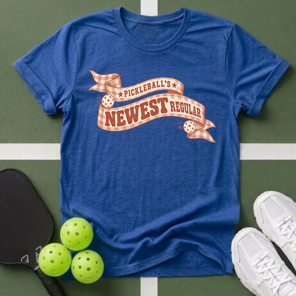 Pickleball 'Newest Regular' T-Shirt