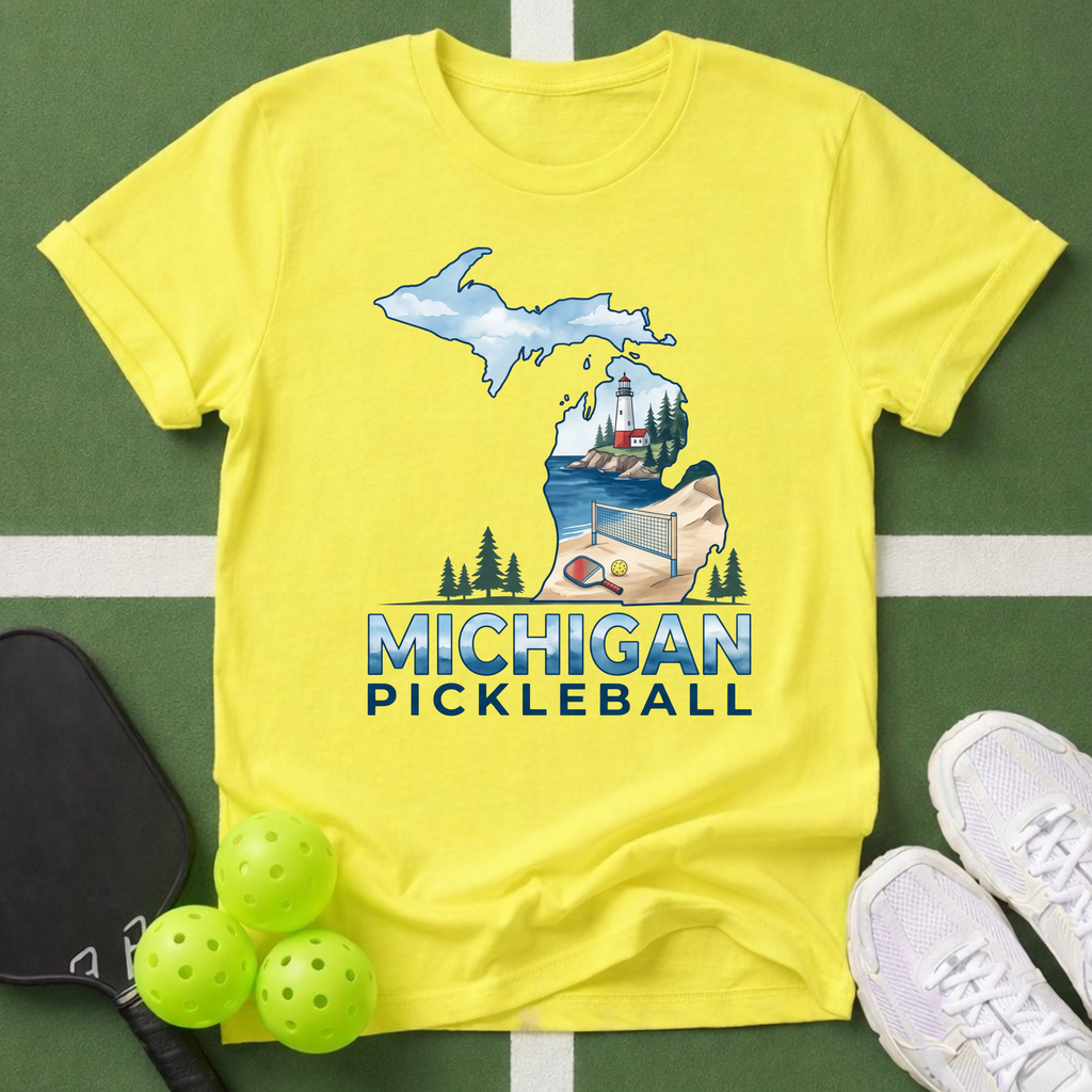 State- Michigan Pickleball T-Shirt