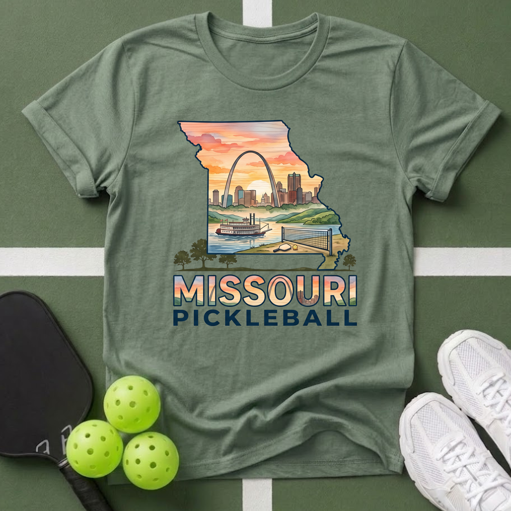 State- Missouri Pickleball T-Shirt