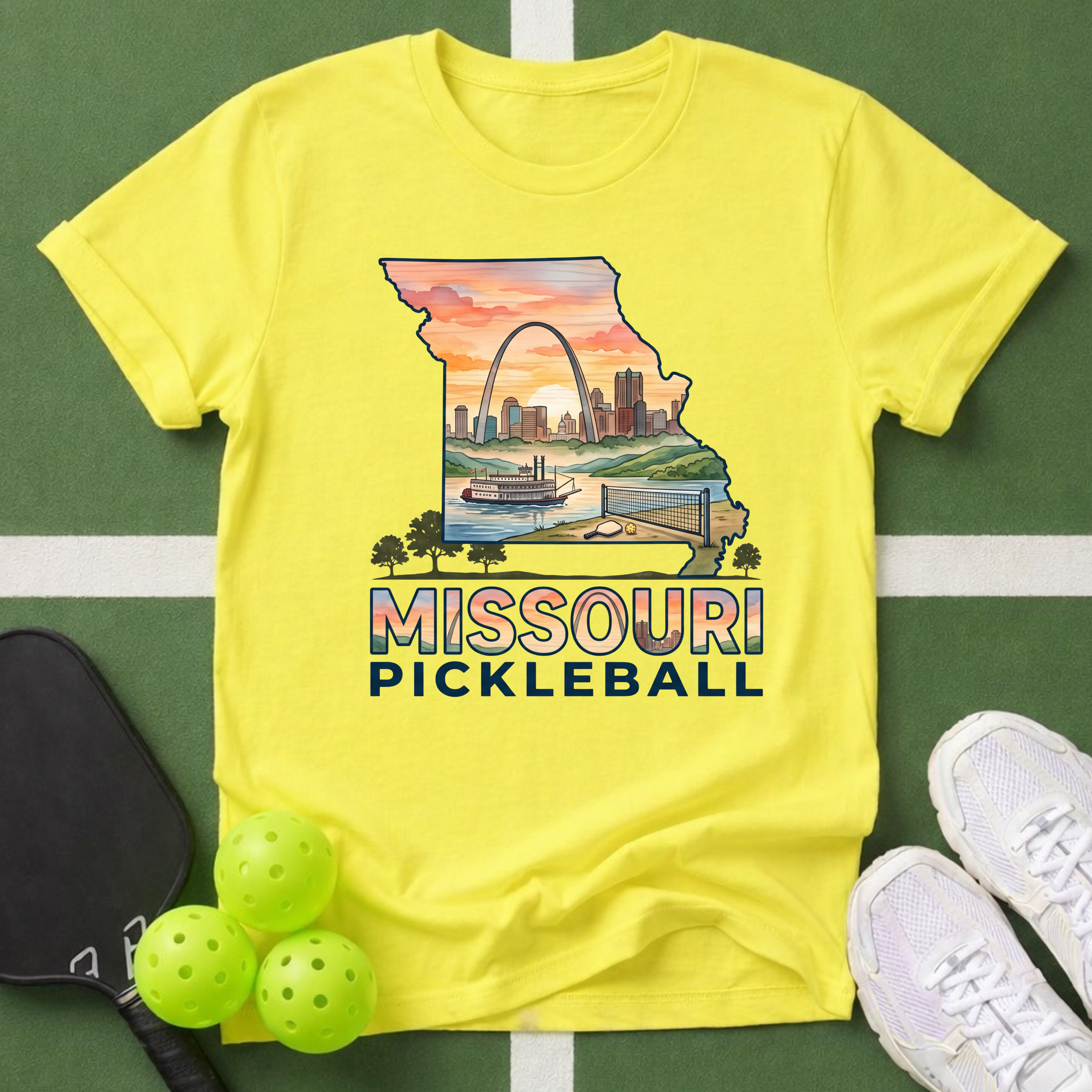 State- Missouri Pickleball T-Shirt