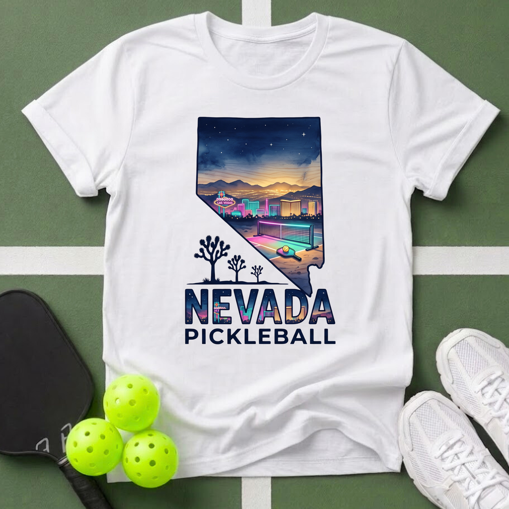 State- Nevada Pickleball T-Shirt
