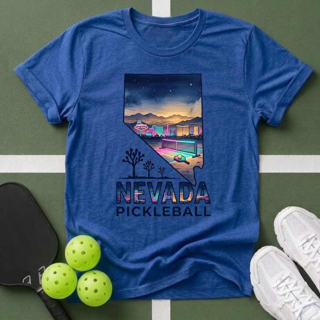 State- Nevada Pickleball T-Shirt