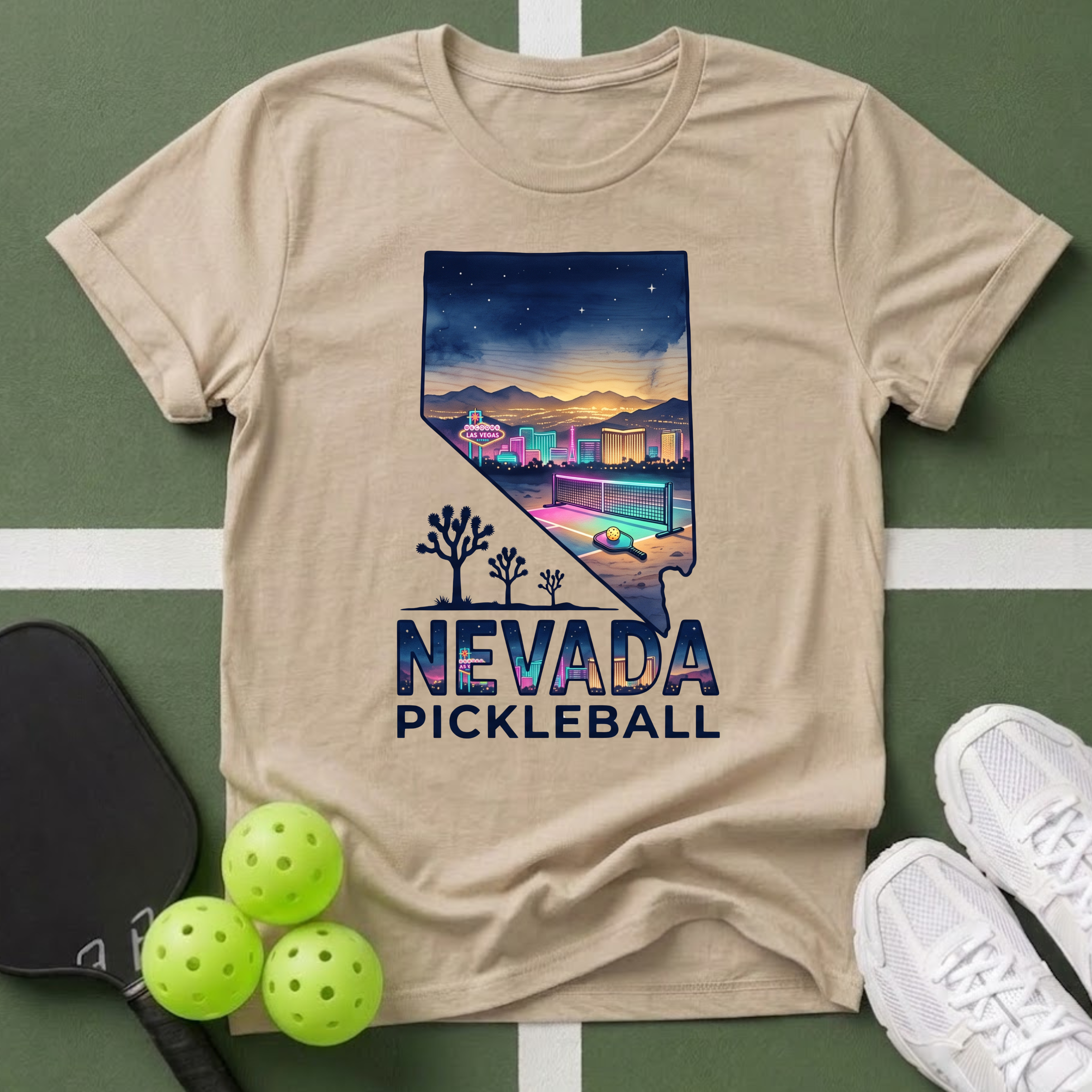 State- Nevada Pickleball T-Shirt