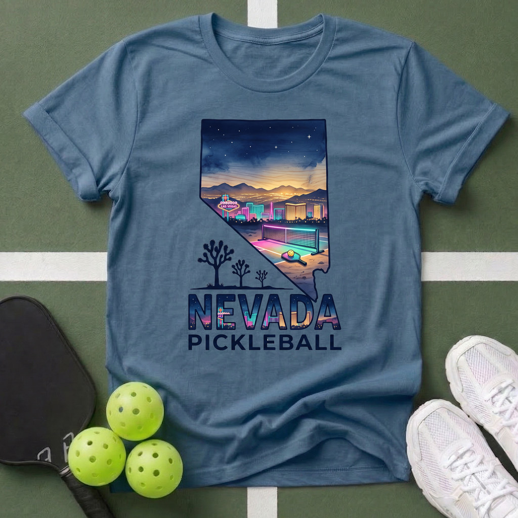 State- Nevada Pickleball T-Shirt