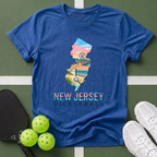 State- New Jersey Pickleball T‑Shirt