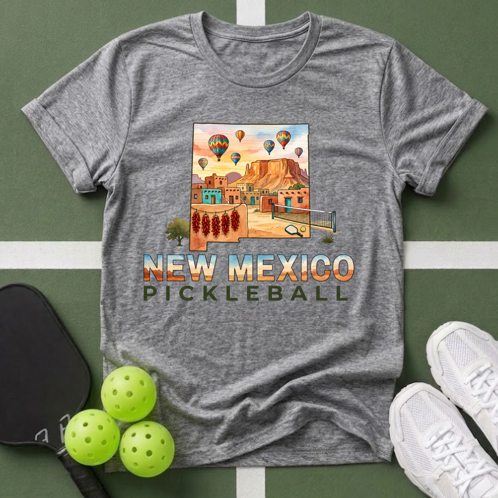 State- New Mexico Pickleball T-Shirt