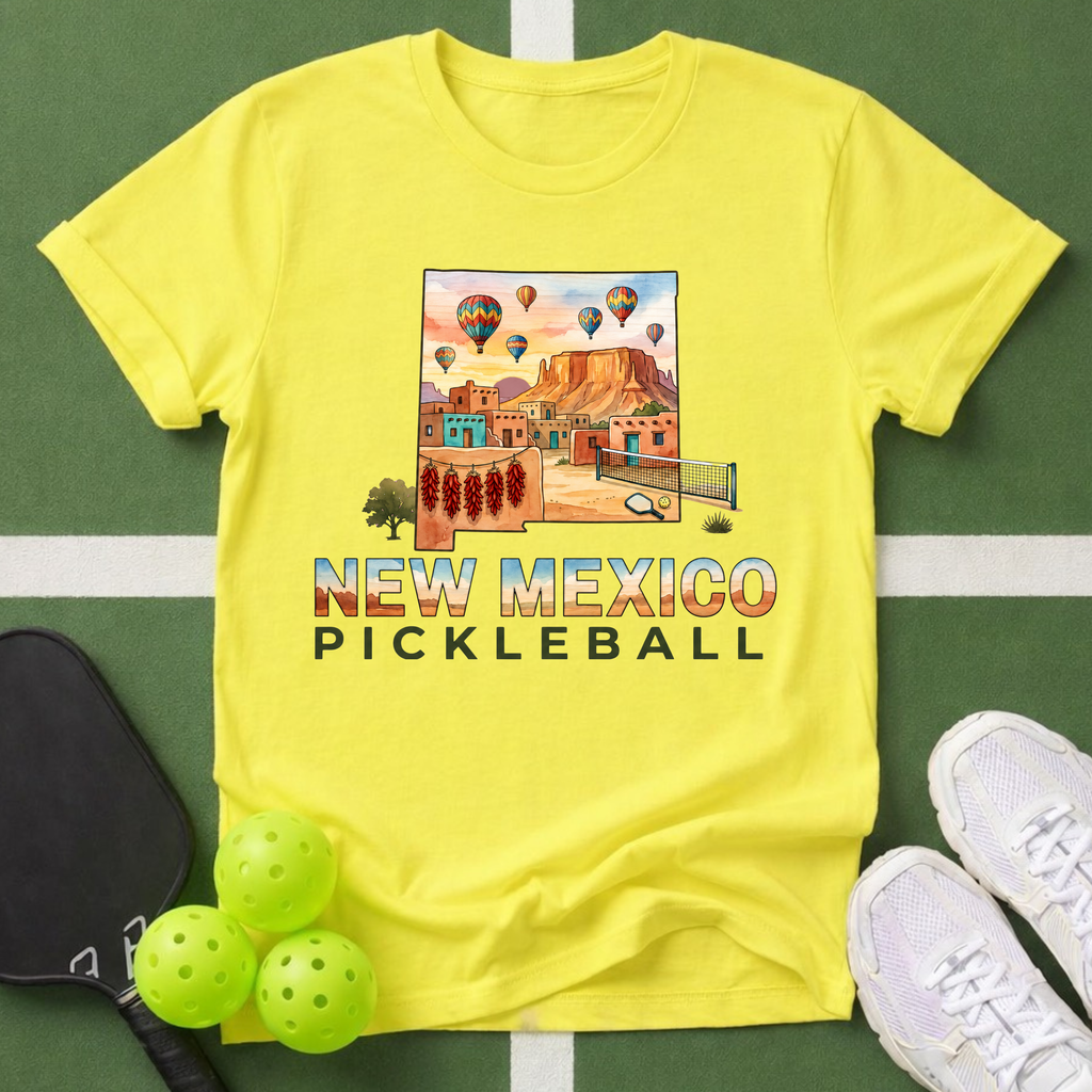 State- New Mexico Pickleball T-Shirt