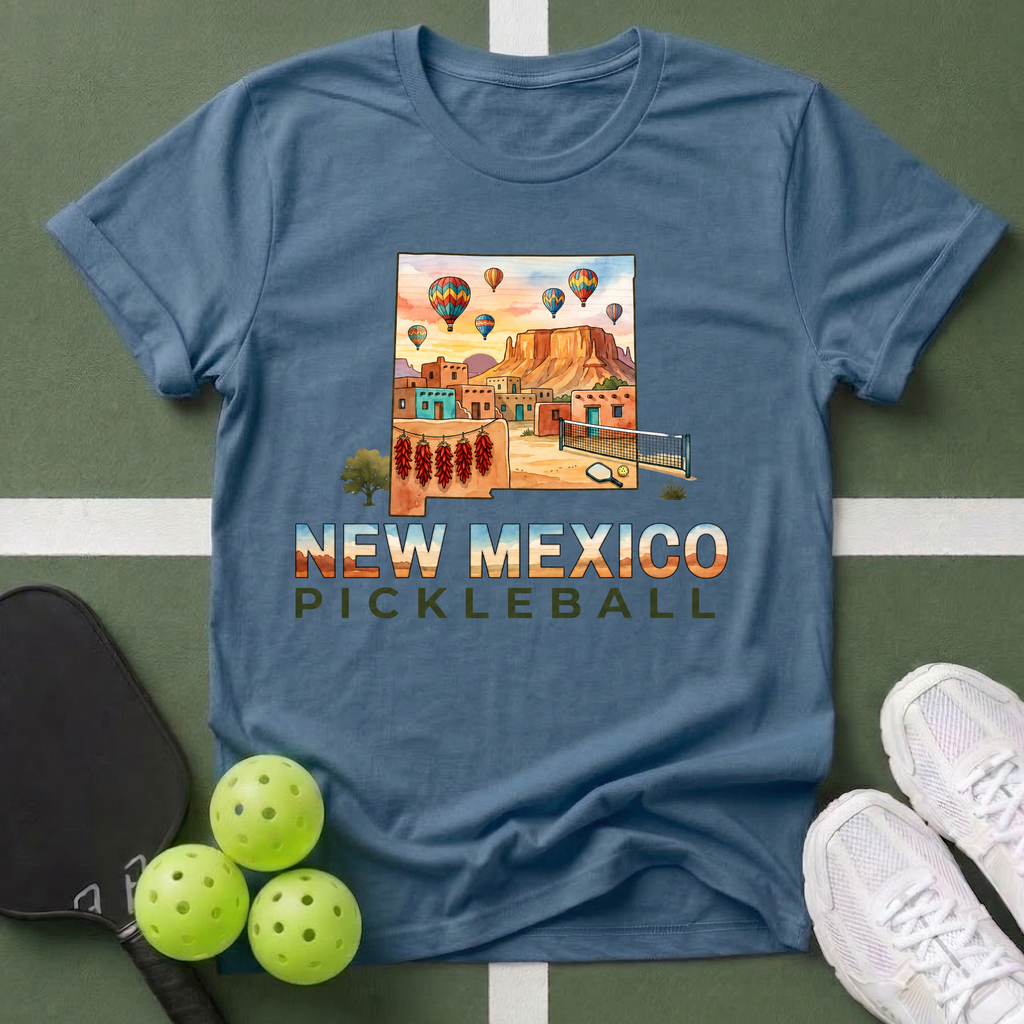 State- New Mexico Pickleball T-Shirt