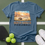 State- North Dakota Pickleball T-Shirt