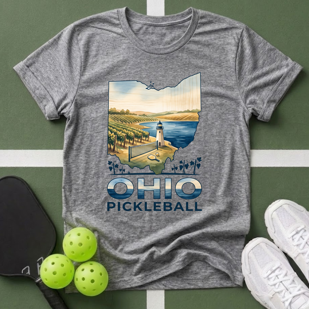 State- Ohio Pickleball T-Shirt