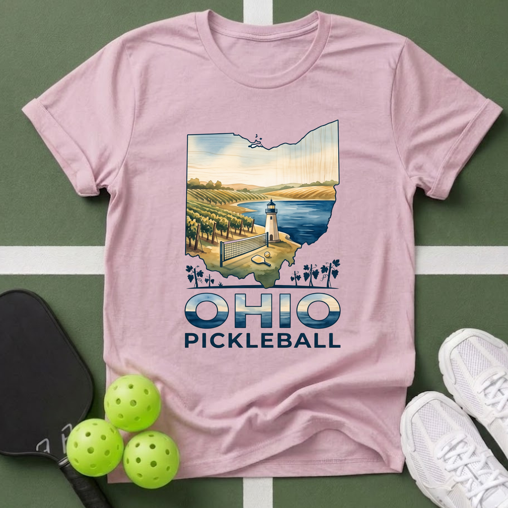 State- Ohio Pickleball T-Shirt