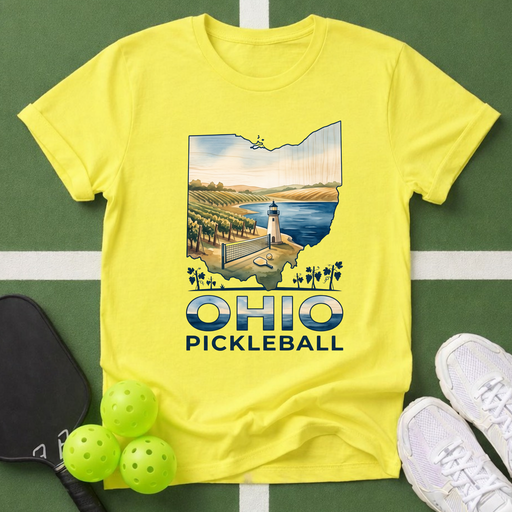 State- Ohio Pickleball T-Shirt