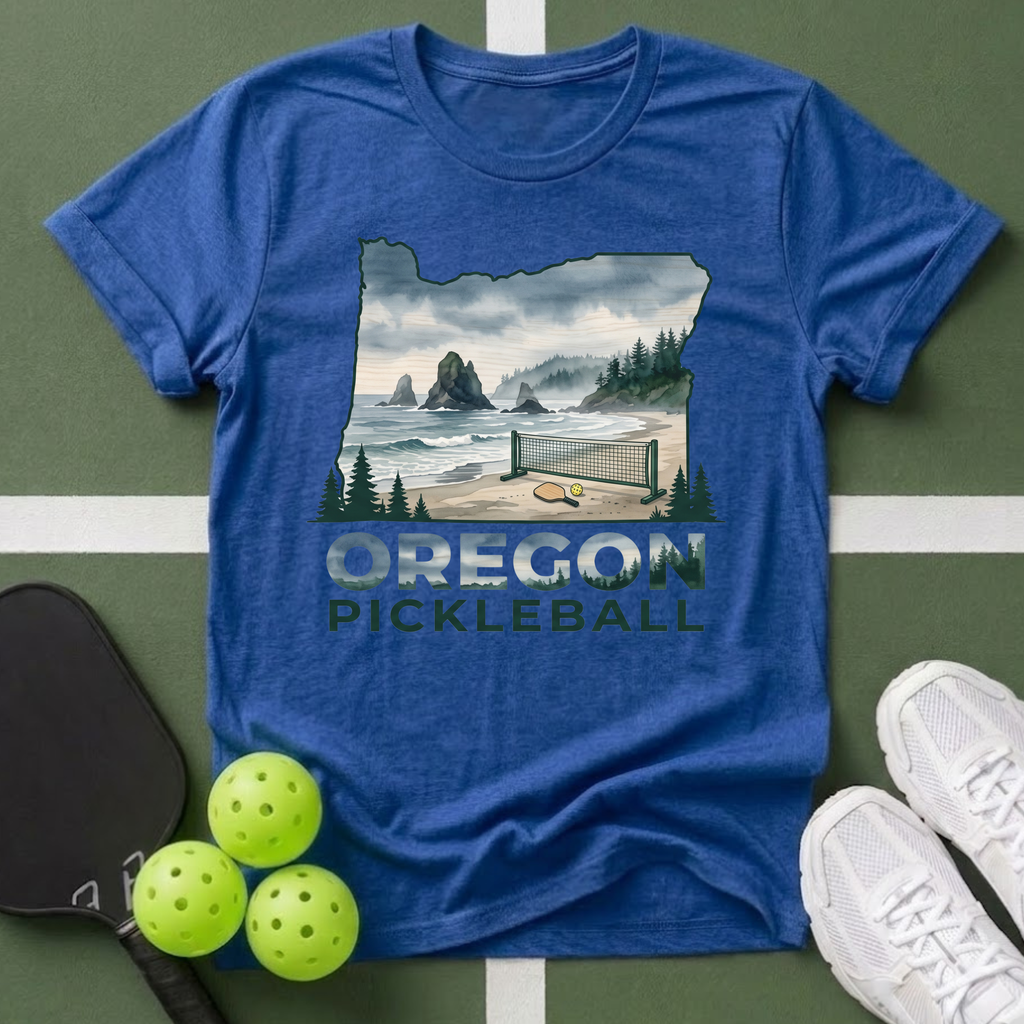 State- Oregon Pickleball T-Shirt