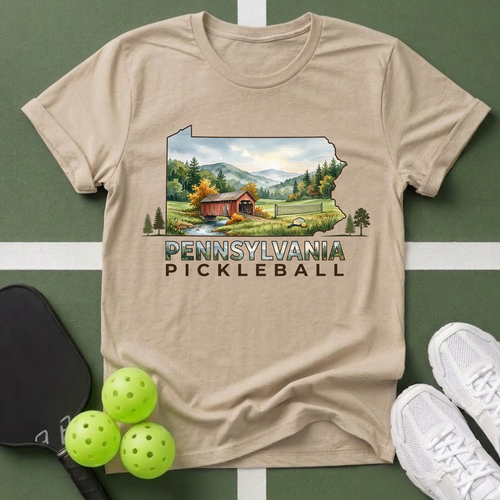State- Pennsylvania Pickleball T-Shirt