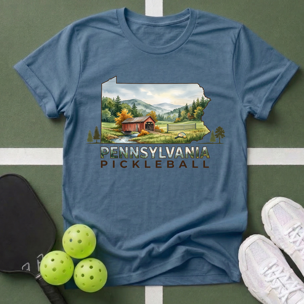 State- Pennsylvania Pickleball T-Shirt