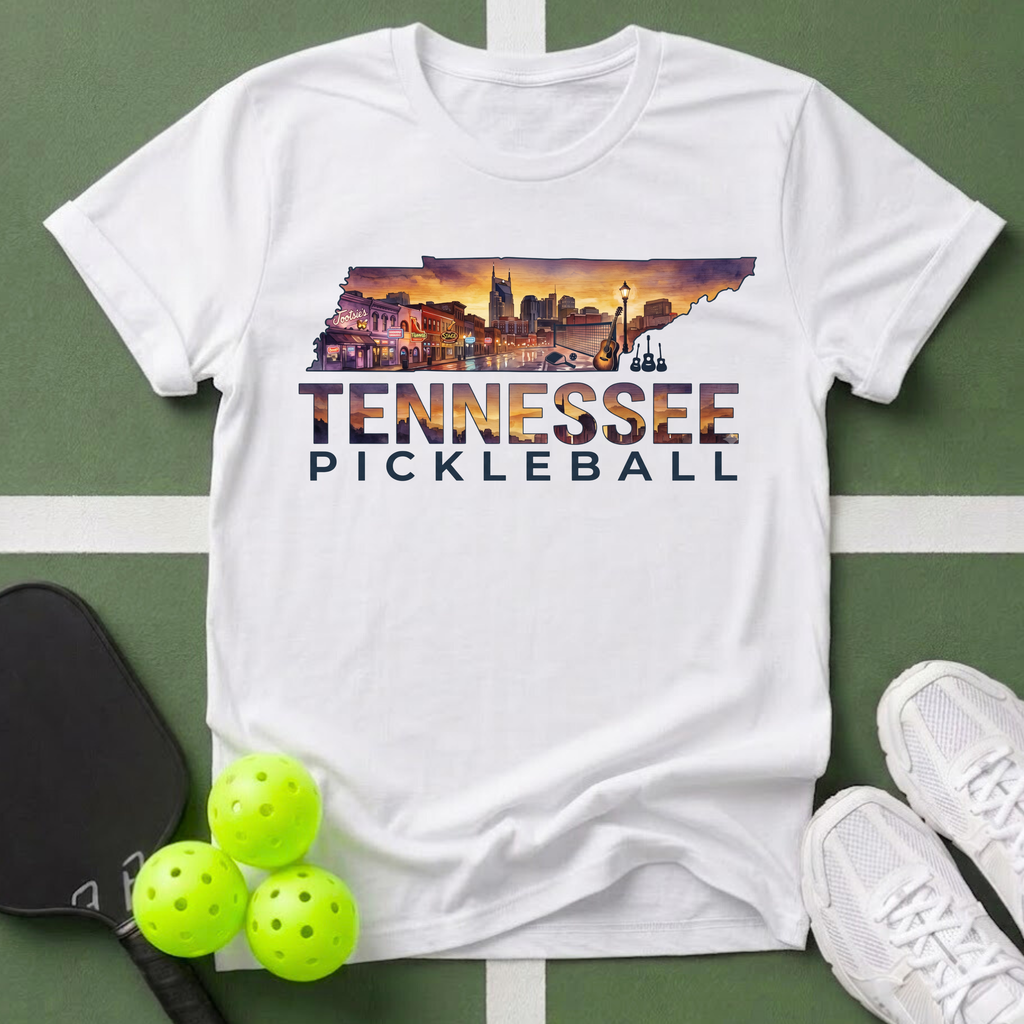 State- Tennessee Pickleball T‑Shirt