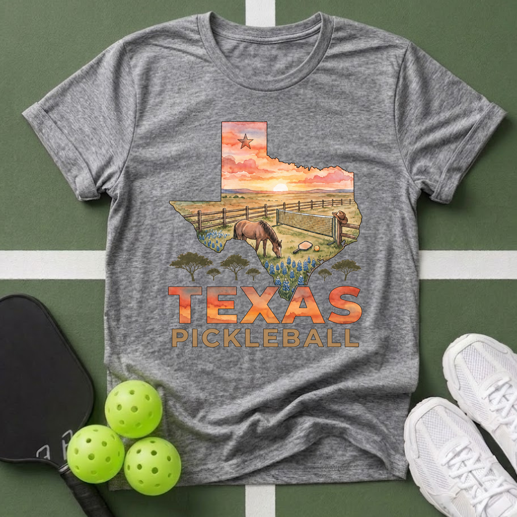 State- Texas Pickleball T-Shirt