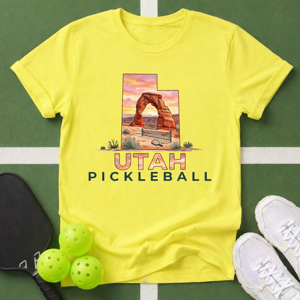 State- Utah Pickleball T-Shirt